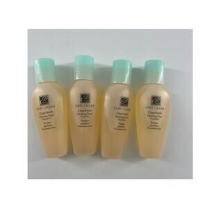 ESTEE LAUDER Clean Finish Purifying Toner Normal Dry 1 Fl oz Bottle Lot of 4 New